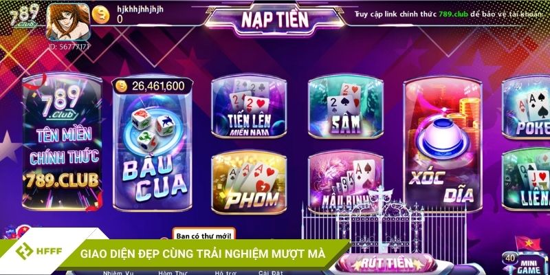 Giao diện đẹp cùng trải nghiệm mượt mà