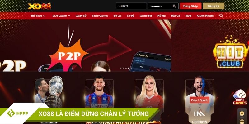 XO88 là điểm dừng chân lý tưởng cho người chơi