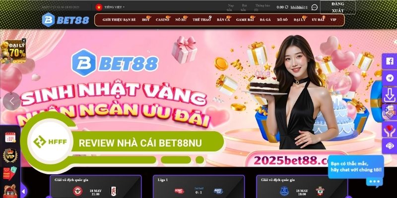 Review nhà cái BET88NU