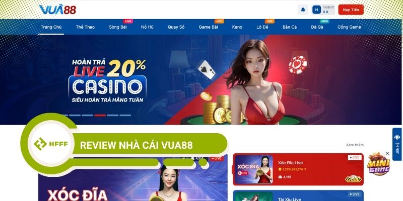 Review nhà cái VUA88