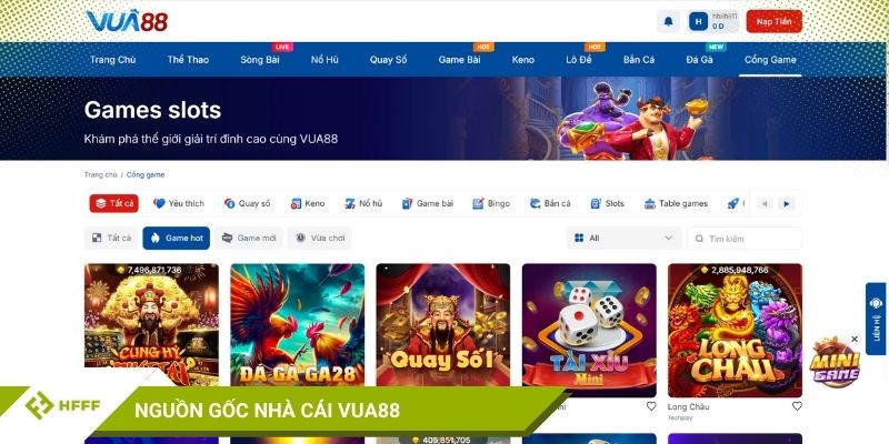 Nguồn gốc nhà cái VUA88