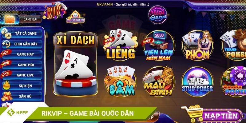 RikVip – Game bài quốc dân