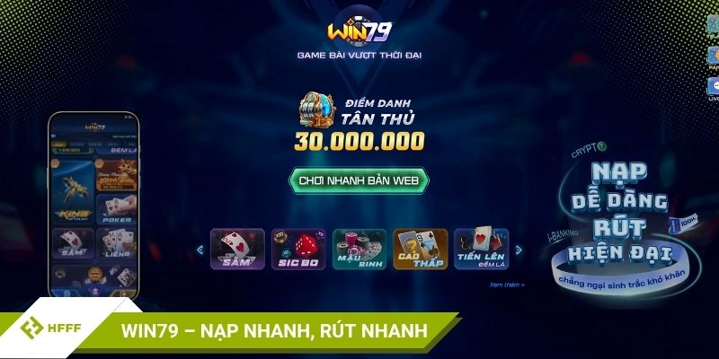 Win79 – Rút nhanh, game chơi 1 ván là hiểu