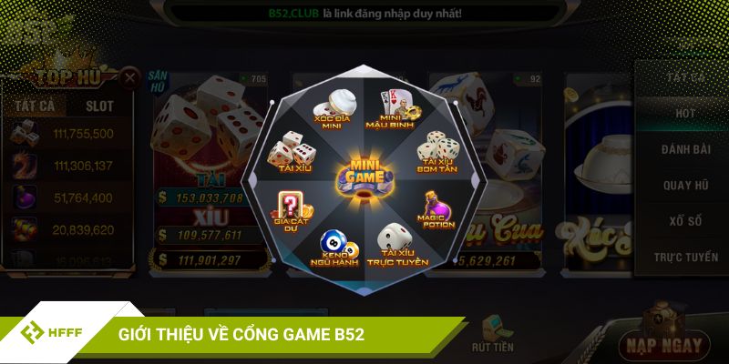 Tổng quan về cổng game B52