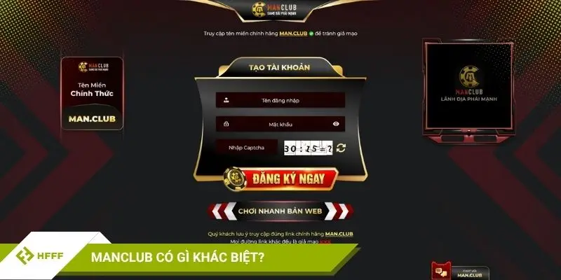 Manclub – khi cổng game bài đổi thưởng muốn khác biệt