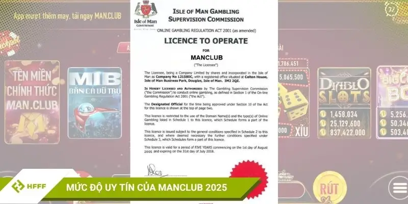 Đánh giá mức độ uy tín của Manclub 2025