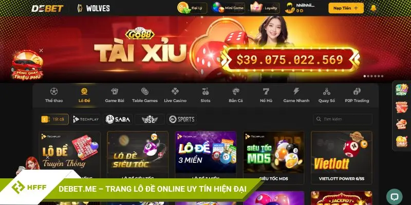 Debet.me – trang lô đề online uy tín hiện đại