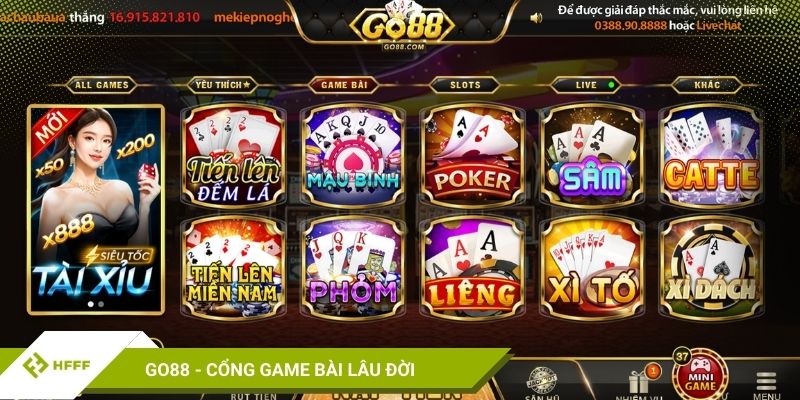 Top 10 nhà cái game bài uy tín