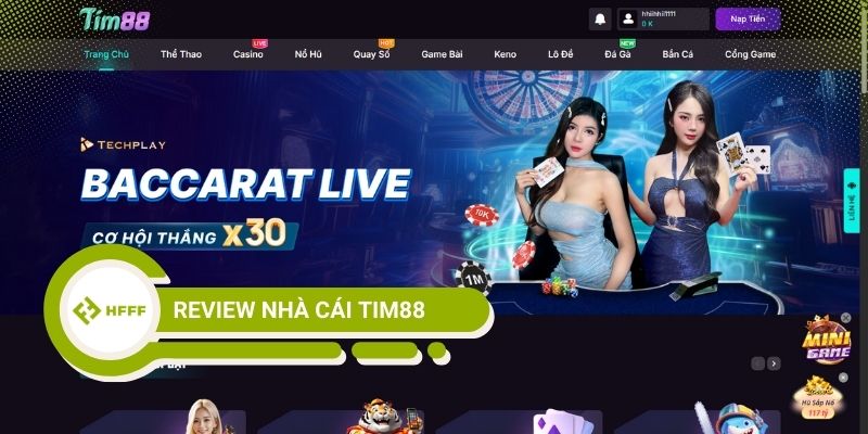 Review nhà cái Tim88